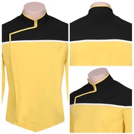 Star Trek: ชั้นล่างของฤดูกาลที่1-เครื่องแบบชุดคอสเพลย์ของผู้ชายเสื้อเชิ้ตเท่านั้น