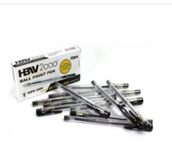 Hbw 2000 Ball Point Pen 12pcs/box Original BLACK/ BLUE/ RED