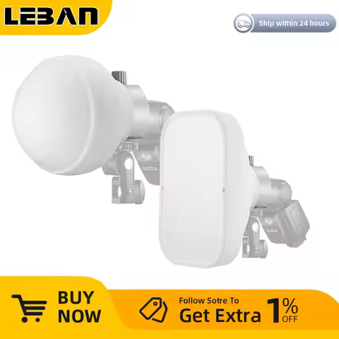 Godox ML-CD15 ML-CS162 Silica Gel Diffusion Dome Kit for ML30 MLBI ML60 BI V1 V1S V1C V1N V1F V860II