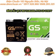 Ắc quy xe máy GS GTZ7V ( 12V-6.3Ah) dùng cho xe Yamaha NVX Yamaha Grande