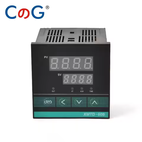 CG XMTD-608 Digital PID Time Control Temperature Controller 0-1300β Universal Input SSR+Relay Dual O