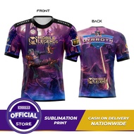 Dyrroth Default Skin - Mobile Legends E-Sports Jersey Shirt