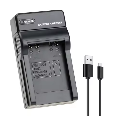 NB-6L NB-6LH Battery Charger For Canon Powershot SX510 HS, SX170 IS, SX260 HS, SX500 IS, S120, D20, 