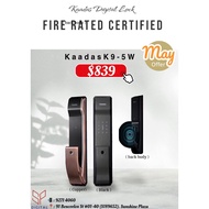 [local seller 🇸🇬] Kaadas K9-5W digital lock on wooden door wifi enable (mortise lock)