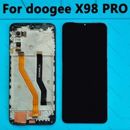New 6.58 Inch For DOOGEE X98 X98 Pro Touch Screen + LCD Display With Frame Assembly Replacement