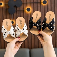 Girls Sandals Bow Bow Bohemian Style Children's Slippers Sponge Comfortable Soft Casual Indoor Outdo