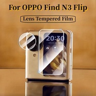 2in1 3D Camera Lens Protector For Oppo Find N3 N2 Flip Clear Tempered Glass Screen Protector For FindN2 Flip N2Flip Filp CPH2437 FindN2Flip N3Flip PHT110 Glass Films