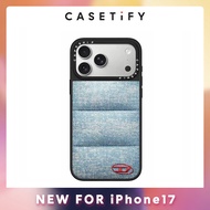 Diesel x CASETiFY iPhone 17 Pro Max Case - Denim and Black Shockproof Covers with