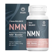 iHealth NMN Gene Balance Replenish Formula NAD+Booster 60 Capsules Upgrade Version 美国iHealth NMN 60粒