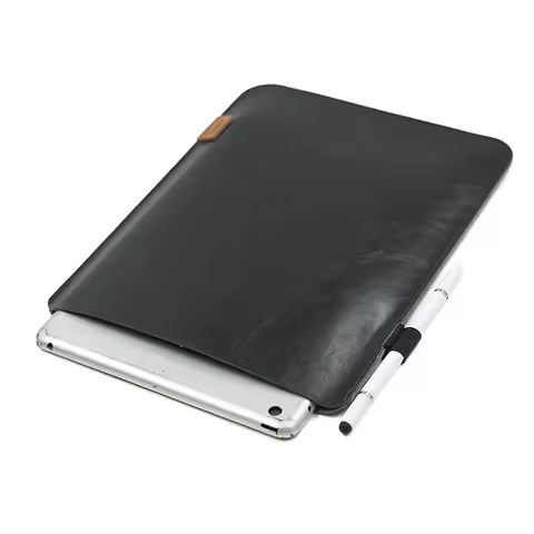 Ultra-Thin PU Leather Tablet Sleeve 8.3/10.9/11/12.9/13 inch Bag with Direct Side Access Pen Slot Fo
