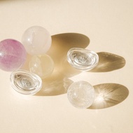 天然水晶 迷你水晶球擺飾 (贈透明底座)  居家擺飾 情人節禮物