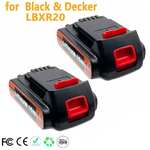 18V 3.0Ah 8.0Ah LBXR20 Replacement for Black & Decker 20V Battery Max Lithium LST220 LB2X4020 LB20 B