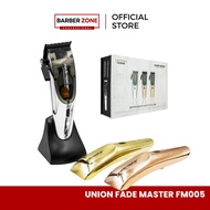 Fade Master Union FM-005 ปัตเลี่ยนไร้สาย ตัวตัด คมและแรง 10,000 รอบ รับประกัน 1 ปี ไร้สาย