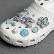 Butterfly Pearl Flower Series diy accessories shoe decorations detachable bag accessories jibbitz cr