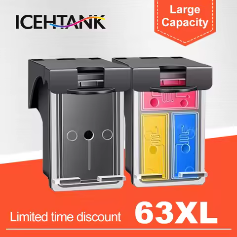 For HP 63 63XL Remanufactured Ink Cartridge for HP63 for hp printer Deskjet 1110 1112 2130 2131 2132