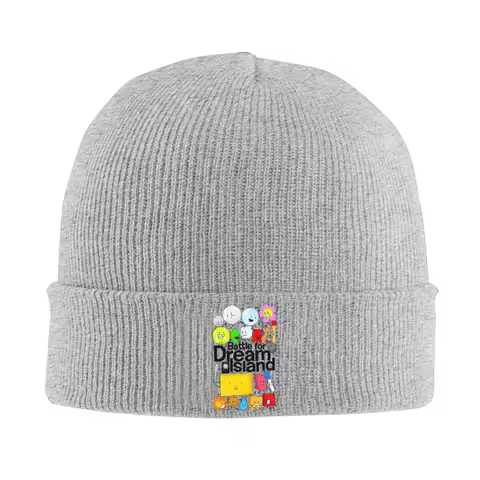 2026 New NEW BFDI Characters Cartoon Knit Hat Beanies Autumn Winter Hats Warm Acrylic Hip Hop Battle