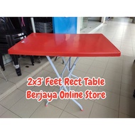 2x3' Feet Rect Table Twin Dolphins