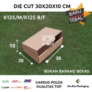 Die cut cardboard box 30X20X10 cm packing box