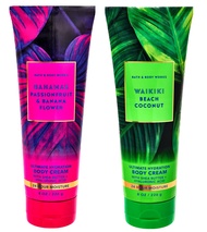 Generic Bath + Body Works Waikiki Beach Coconut and Bahamas Passionfruit and Banana Flower - Pair of