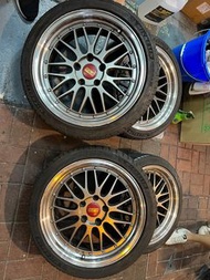 台仔 BBS 連 Michelin 225/40 R18