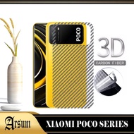 PROMO Garskin Skin Carbon XIAOMI POCO M3 POCO M3 PRO Skin Carbon Pelindung Belakang