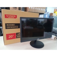 NVISION N200HD 20" LED Gaming MONITOR 20inch