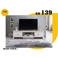 𝐑𝐄𝐀𝐃𝐘 𝐒𝐓𝐎𝐂𝐊 New Modern DM 9070 TV Cabinet BEST QUALITY [DB 9070 NATURAL / WHITE WASH]