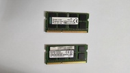 2pcs of 8GB DDR3 1600MHz RAM (SO-DIMM) 記憶體兩條