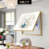 No-Drill Distribution Box Hanging Painting New Chinese Vertical Version Covering Chinese Painting De