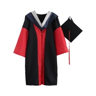 christmas 2023 Universal Degree Gown Graduation Dress Hat Dress Robe Students Graduation Ceremony Ac