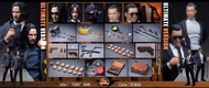 徵 1/12 aton custom john wick 殺神 捍衛任務 mr wick caine 甄子丹 mezco hottoys