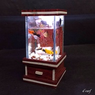 Mini Aquarium guppy/Betta/neon tetra Small Fish Fullset Square A8 V1