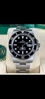(私人放售) 2022年黑水鬼 126610ln Rolex Submariner Date Black Dial Automatic Watch