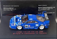 Spark redline Ferrari F40 LM PILOT 1:87  not 1:43