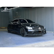 Mercedes W205 C-Class Coupe C63 Diffuser Side Skirt Lip Carbon Bodykit Bumper