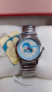 全新正貨 Doraemon 多啦A夢 彈帶鋼帶 手錶