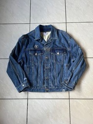 Aape 寬短 牛仔外套
