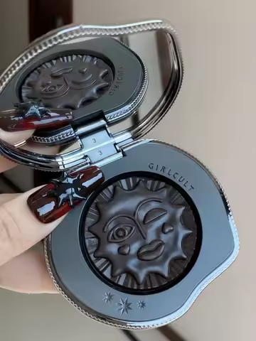 Girlcult Emotional Powder Blush Black Fuwa Cream Blusher Highlight Expansion Color White Nude Color 