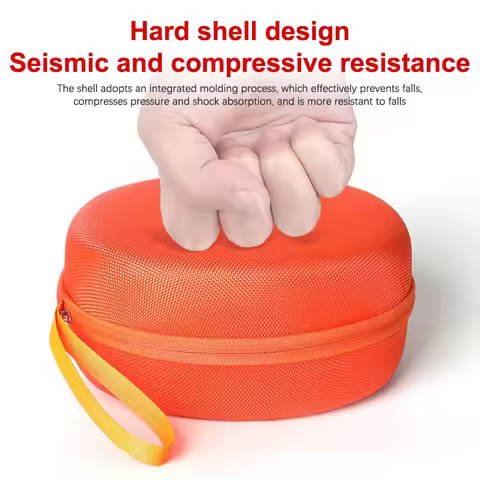 Portable EVA Headphone Case Storage Bag Compatible with Edifier W830NB QCY H3 Foldable Headset Stora