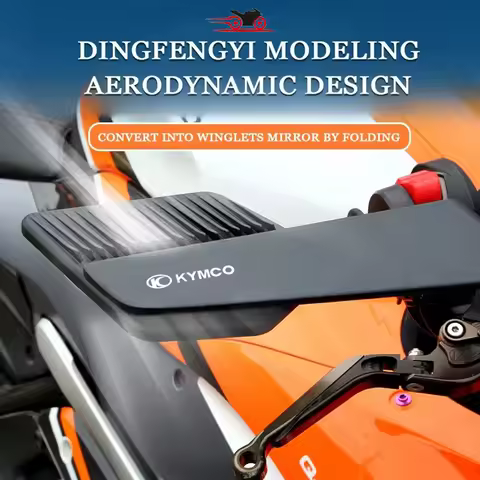 For KYMCO CV3 DTX360 XCITING DOWNTOWN X-TOWN AK550 KYMCO Motorcycle Folding Wind Wing Aluminum Alloy