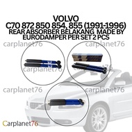 VOLVO C70 872 850 854, 855 (1991-1996)  REAR ABSORBER BELAKANG  MADE BY EURODAMPER PER SET 2 PCS