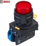 IDEC Flat Head with Light Self-Locking, Self-Reset Push Button Switch YW1L-M2E10 M2E01 M2E11 A2E10 A