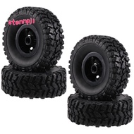 [stennpj1]4Pcs 65mm Tire Tyres Wheel for MN D90 D99S MN-90 MN91 MN98 MN99S  C14 C24 C24-1 C34 B14 B2