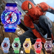 Watch for Kids Transparent Luminous Watch Cute Cartoon Kids Watch Plastic Wrist Watch