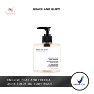 Grace and Glow English Pear and Freesia Acne Solution Body Wash