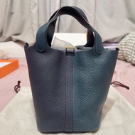 Hermes Picotin 18 拼色菜籃子