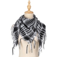 MOTORS-192 SHOP เครื่องแต่งกายอิสลามแบบดั้งเดิม ห่อผ้าพันคอทะเลทราย อาหรับ kafiya keffiyeh Bandปาเลส