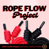 ONYX RUBY Premium Heavy Flow Rope 550 grams | Black Red | Rope Flow Project