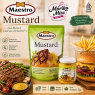 [ MAESTRO Mustard ] 1 kg Dijon Mustard 245 gr bottle of mustard mayonnaise sauce