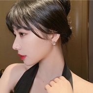 Elegant Korean Style Triangle Opal Earrings (AN76)